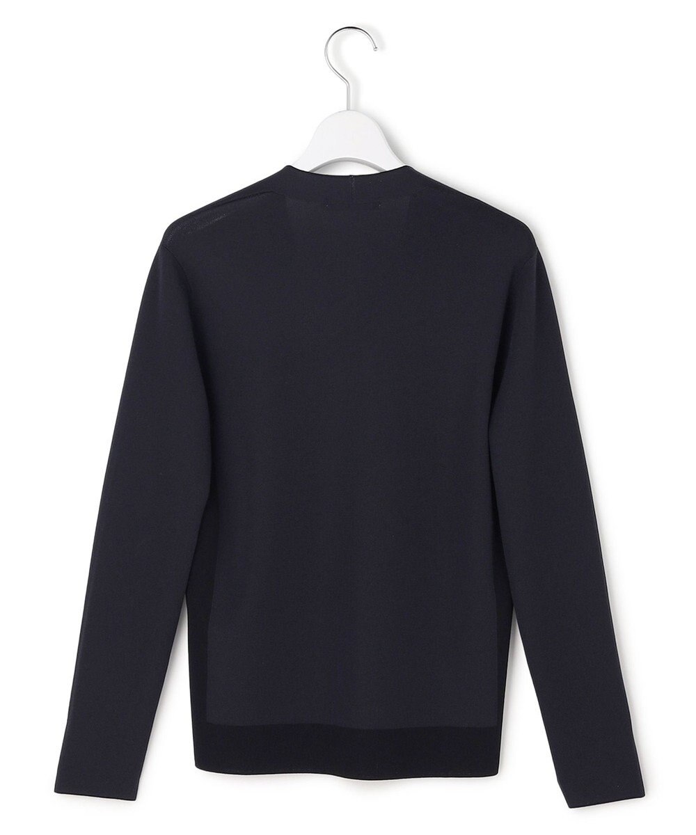 ICB L シンセティックフルニードル Vネックニット 