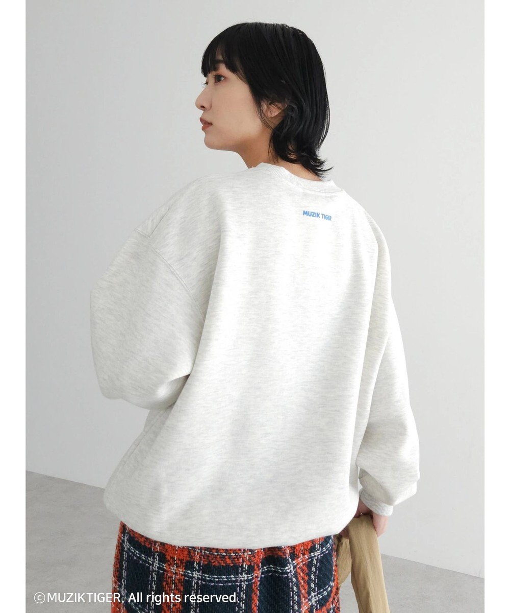 Green Parks ムジークタイガー／裏起毛プリントプルオーバー 