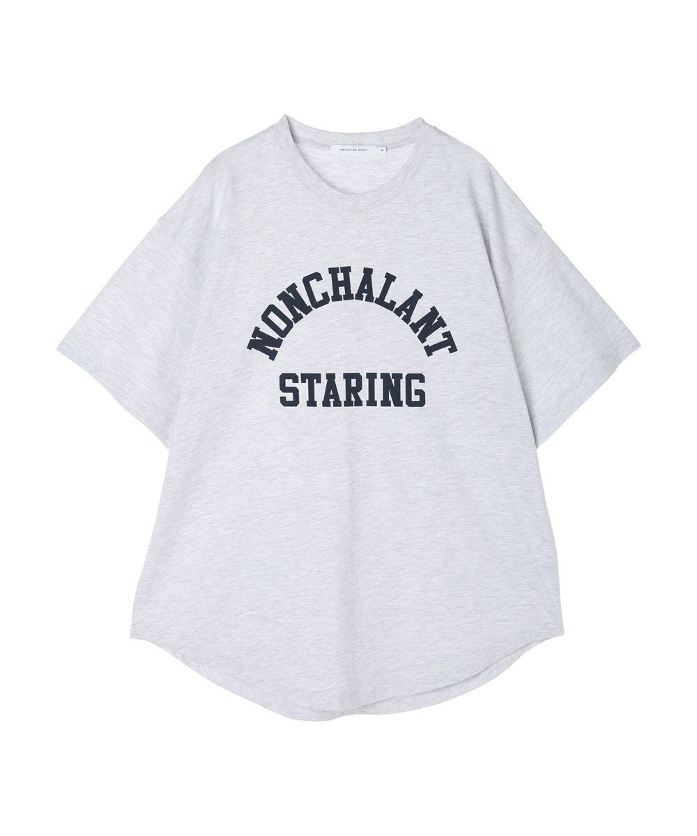 AMERICAN HOLIC ＮＯＮＣＨＡＬＡＮＴ　ＳＴＡＲＩＮＧ　カットチュニック1 