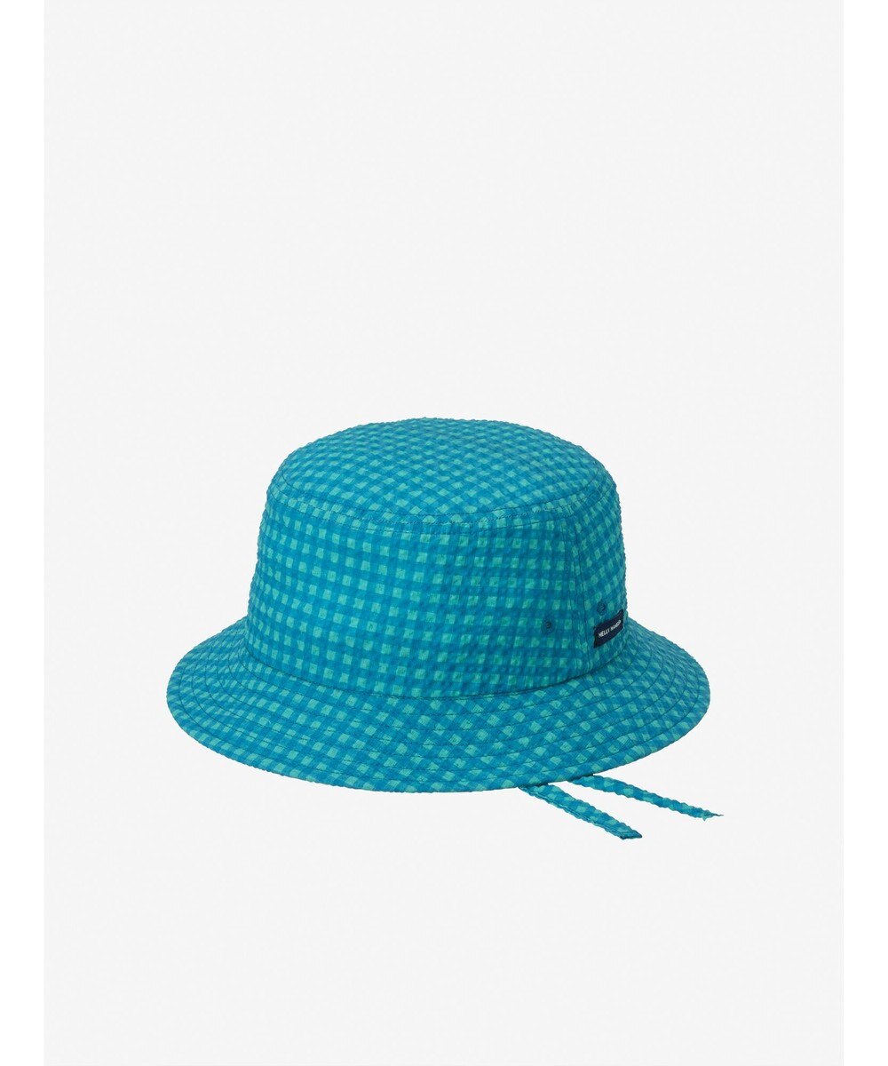 HELLY HANSEN 【速乾・UVカット・耐海水・耐塩素】マリンリゾートシアサッカーブリムハット 