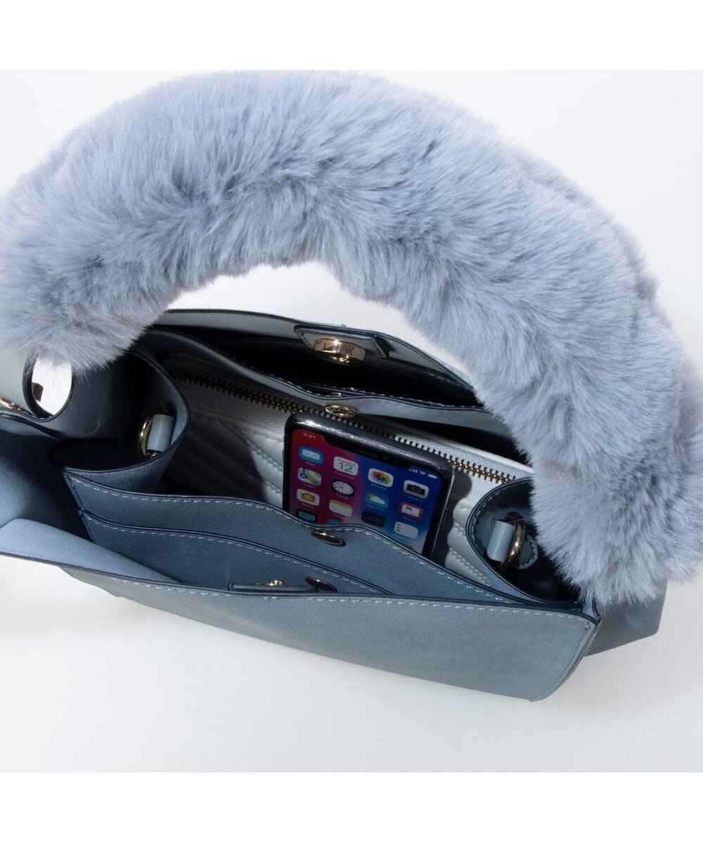 UNBILLION カシュカシュ cachechche / 横ヒネリインバッグセットファーハンドル 