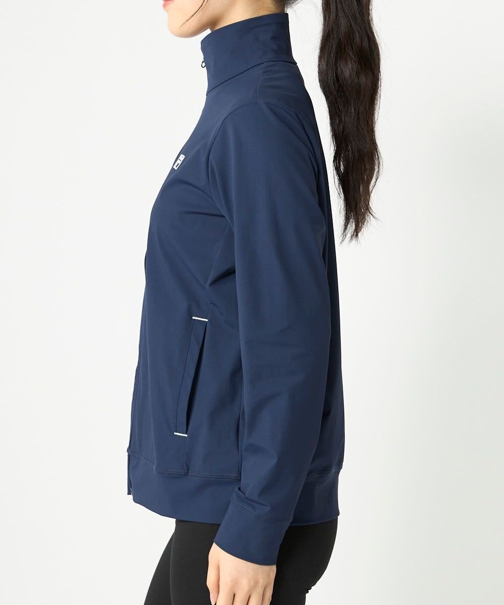 FILA GOLF／marie claire 【FILA GOLF】スタンドカラーフルジップブルゾン 