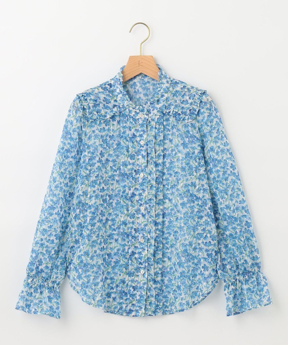 組曲 【23SS】ヴィンテージフラワープリント ブラウス 