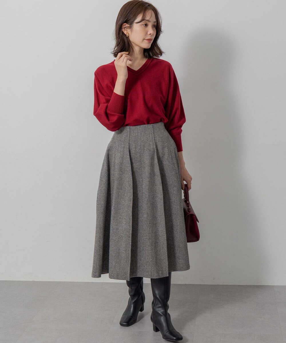 組曲 S シックツイード スカート 