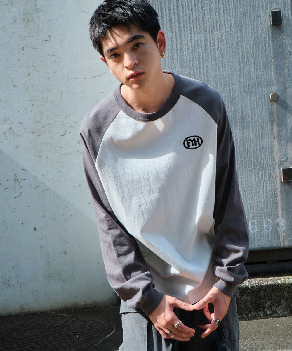 WEGO 【ユニセックス着用ITEM】ラグラングラフィックBIG　T（LS） 