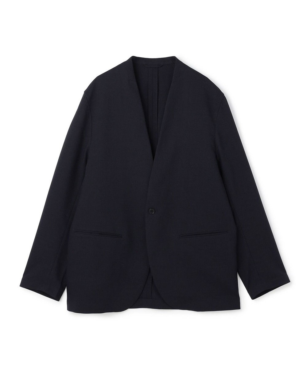 UNFILO MENS ウーリーノ ノーカラージャケット 