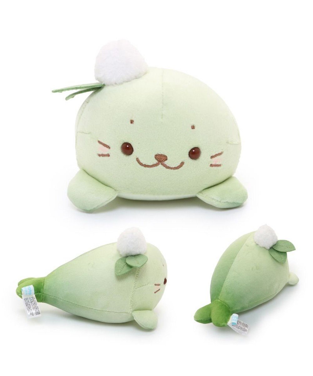 Mother garden しろたん ラテ マスコット ぬいぐるみ 15cm 【単品】 