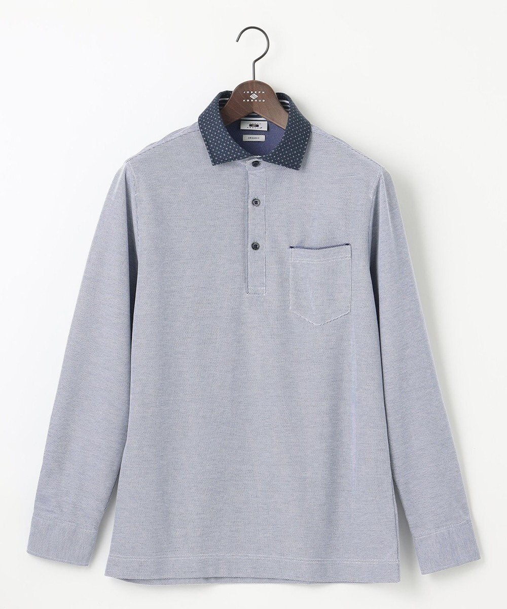 JOSEPH ABBOUD 【オーガニックコットン】ダディポロシャツ 