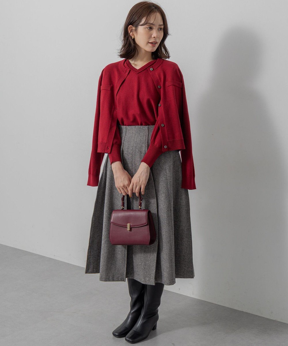 組曲 S シックツイード スカート 