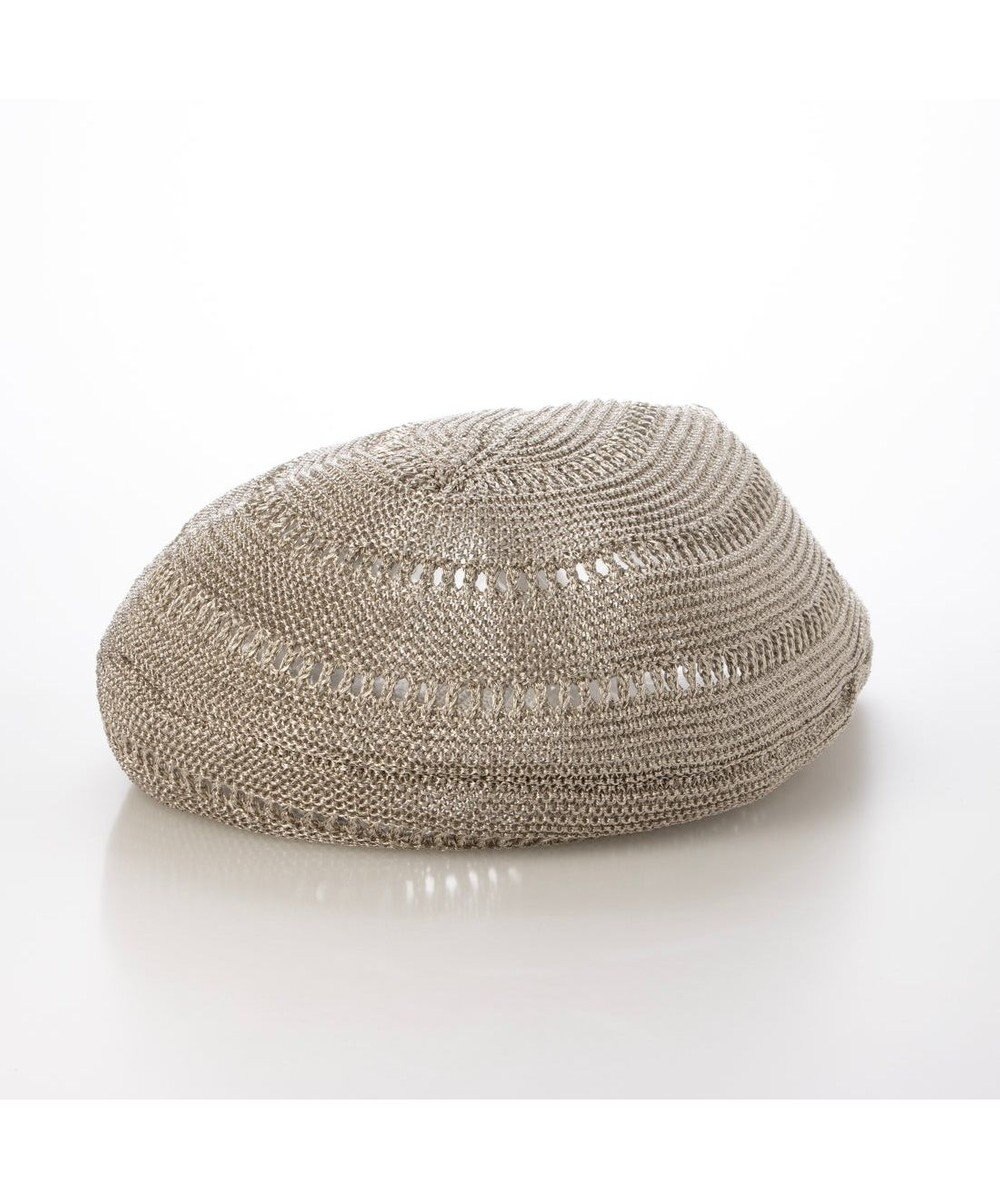 UNBILLION カシュカシュ cachecache / ラメ糸ラウンドセミショルダー 