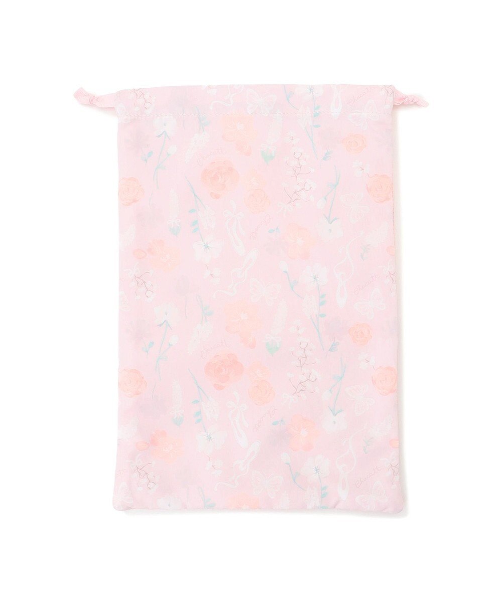 Chacott フラワー半メッシュ巾着M 