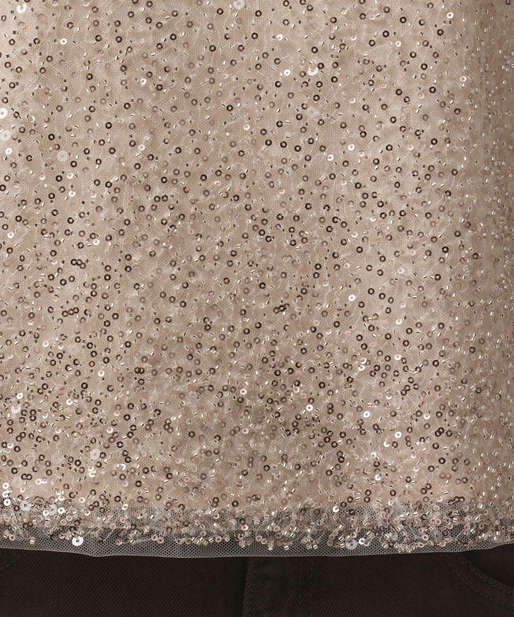 GRACE CONTINENTAL ビーズ刺繍トップ 