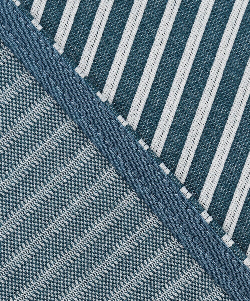 J.PRESS LADIES 【WEB限定】 ピンストライプジャージー バンドカラー カットソー 