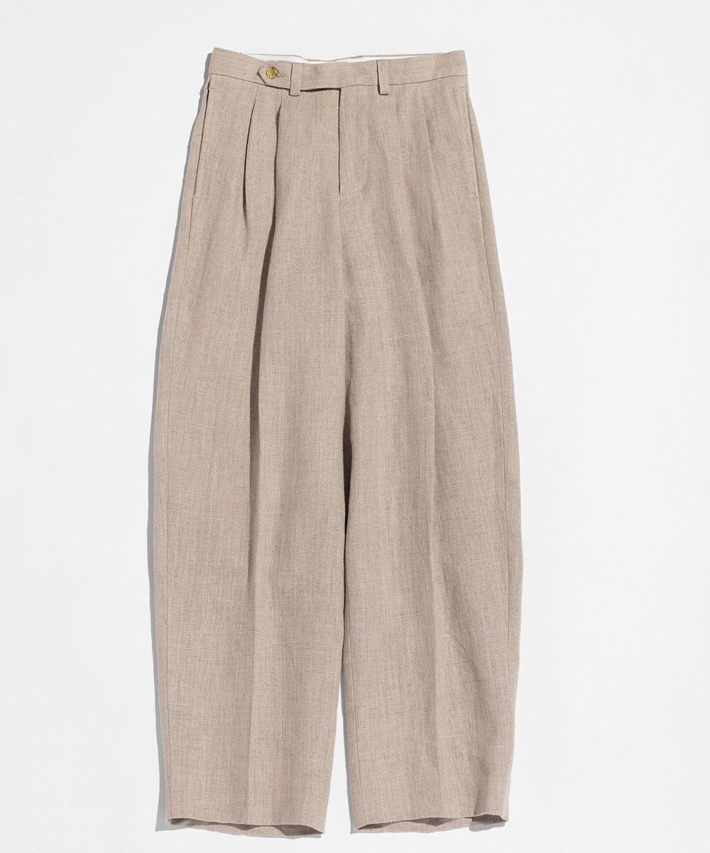 LENO FRENCH WORK HEVY LINEN TROUSERS リネンパンツ 