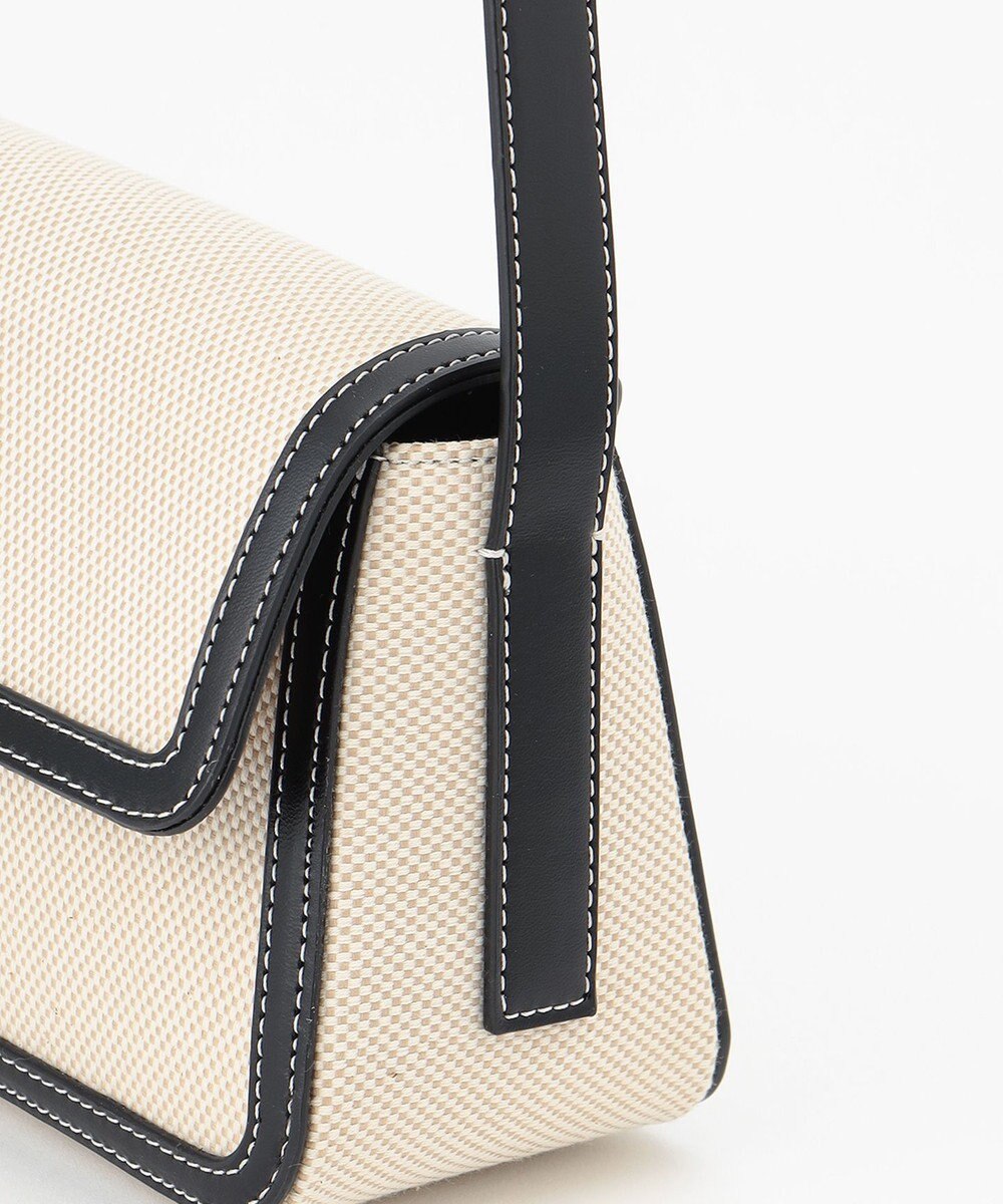 23区 【CLASSY.6月号掲載】キャンバスコンビ ショルダーバッグ 