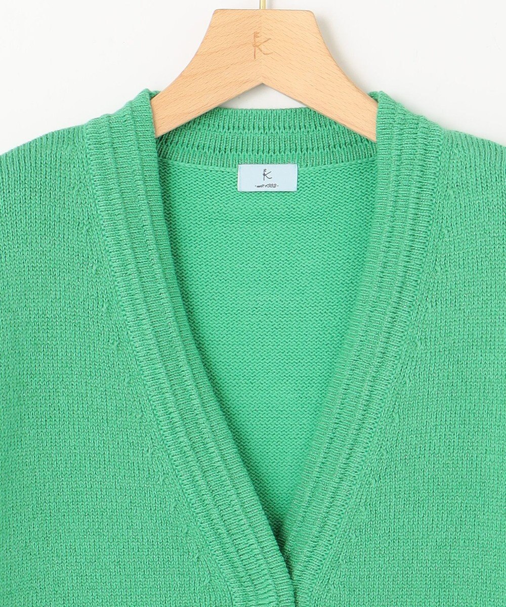 組曲 【WEB限定】SOBANEラメカーディガン 