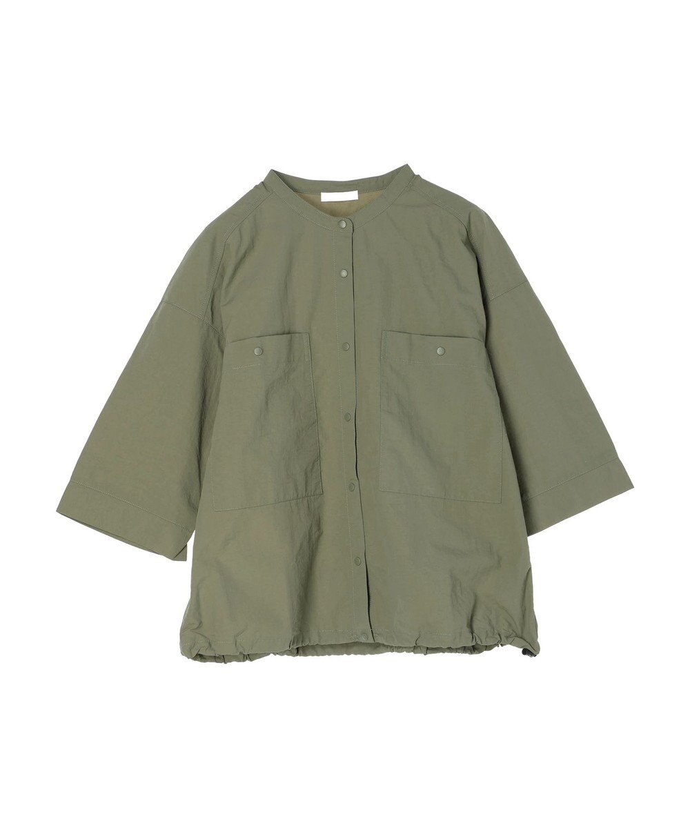 CRAFT STANDARD BOUTIQUE ＢＩＧポケットナイロンブラウス 