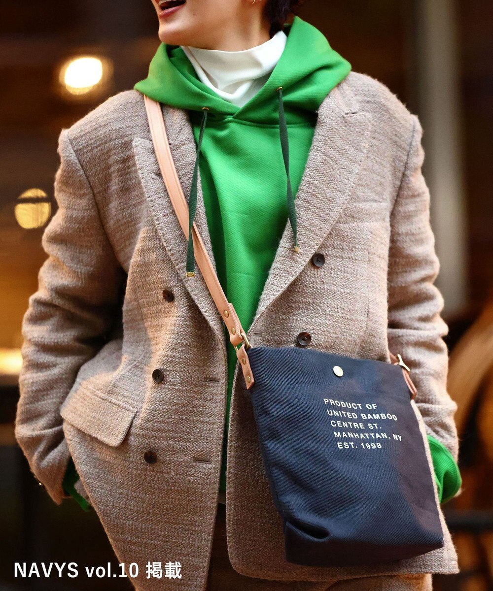 united bamboo 【NAVYS 10月号掲載】UB ベーシックバッグ(ショルダー) 