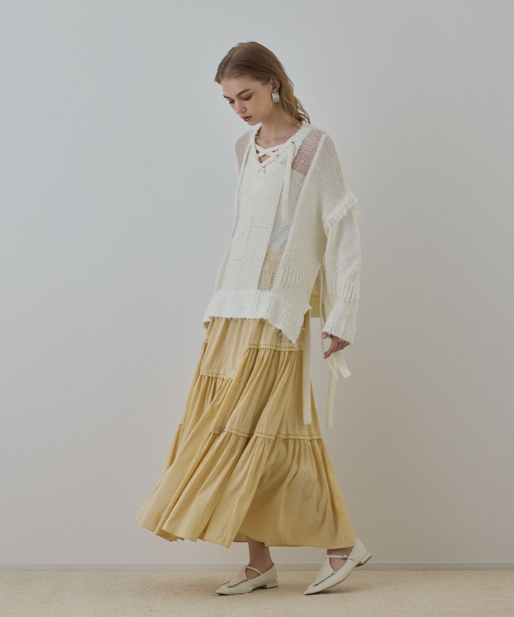 GRACE CONTINENTAL ルーズオーバーニットトップ 