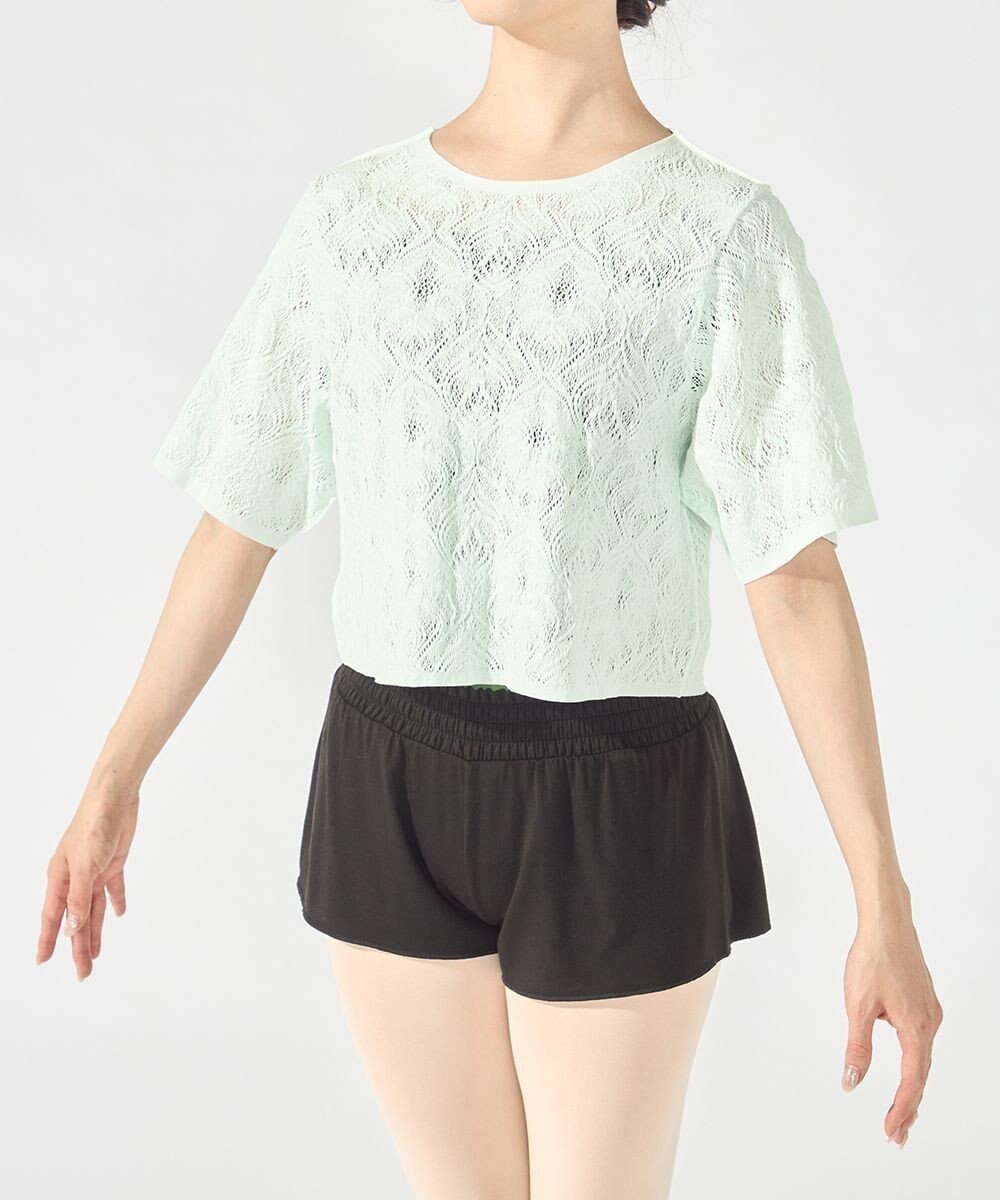 Chacott イージーフィットショートトップ 