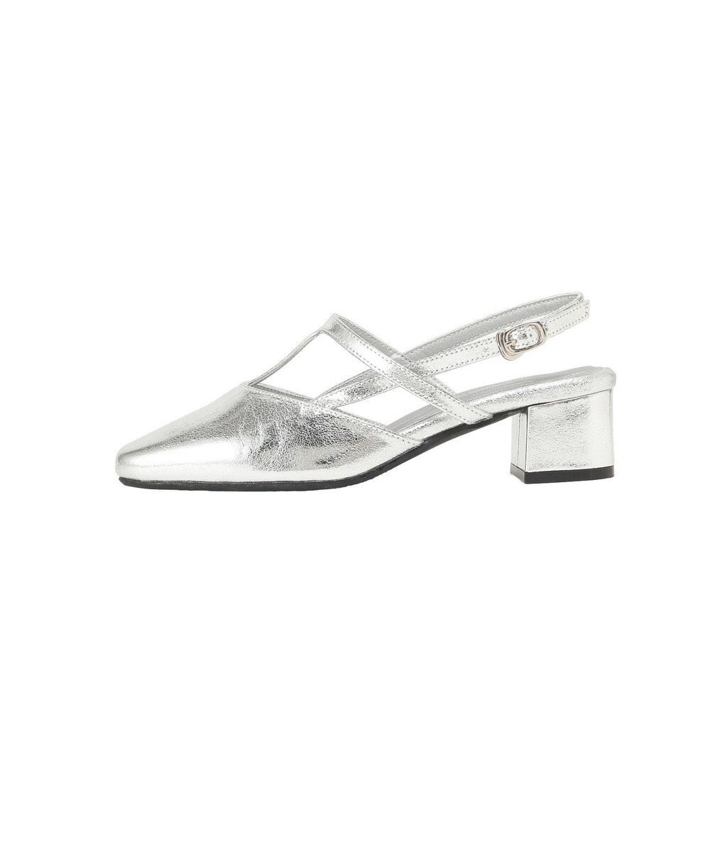 AMERICAN HOLIC Tストラップスクエアパンプス 