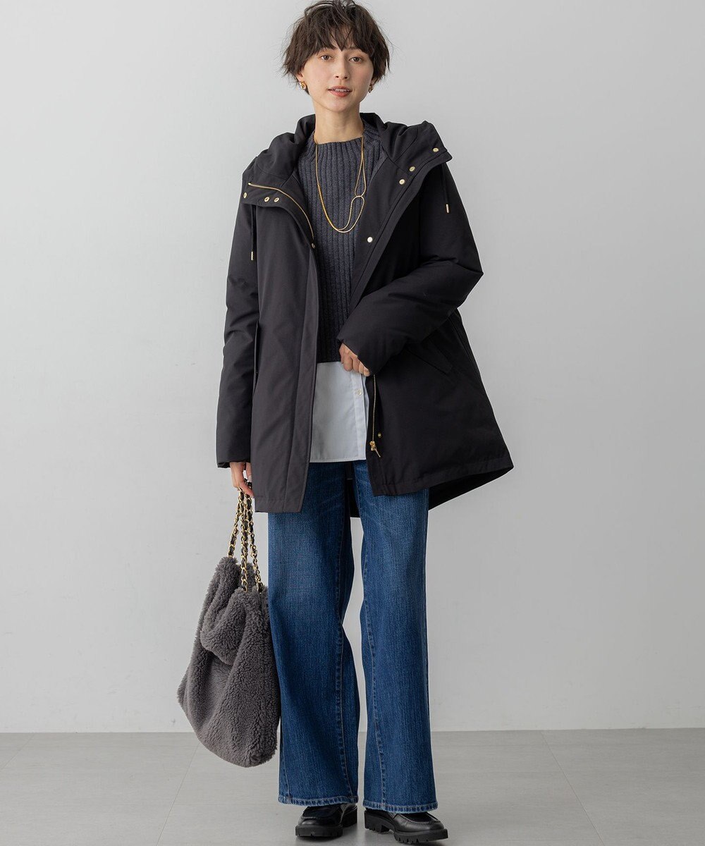 23区 L 【GLOW10月号掲載/洗える】ナチュラルコットンベアコンビ カットソー 