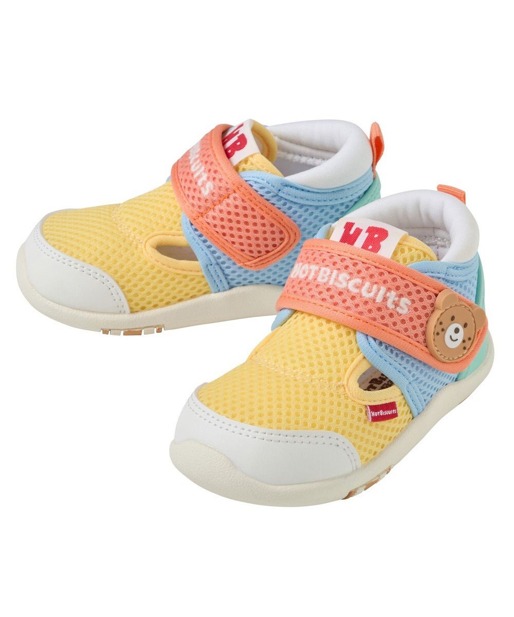 MIKI HOUSE HOT BISCUITS 【14-15.5cm】ダブルラッセル セカンドベビーシューズ 