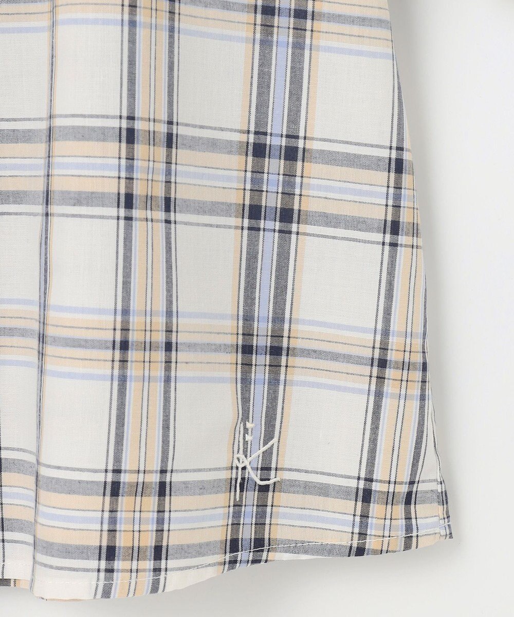 組曲 KIDS 【150-160㎝】プランタンチェック ブラウス 