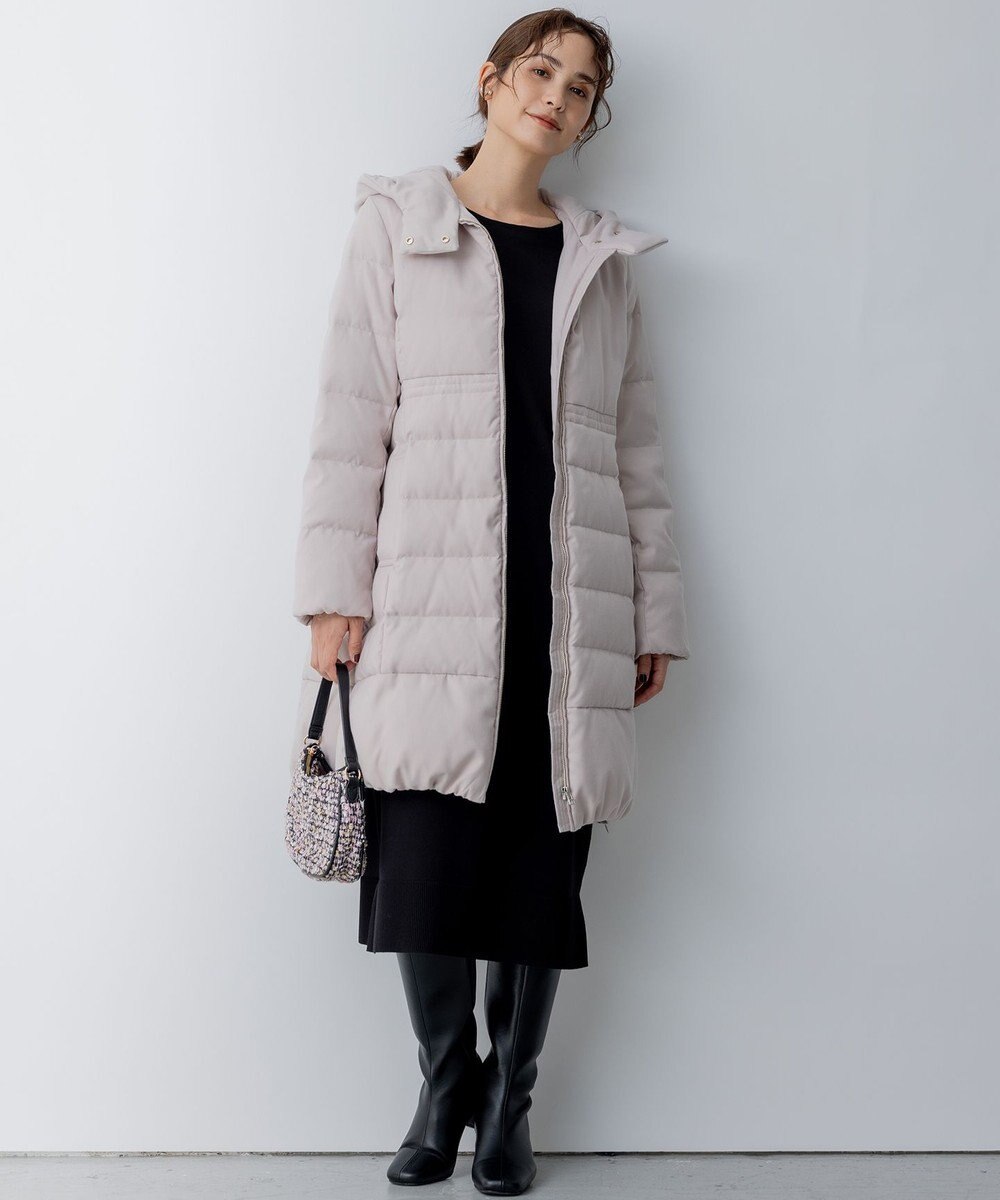 組曲 L ライトタフタロングダウン 