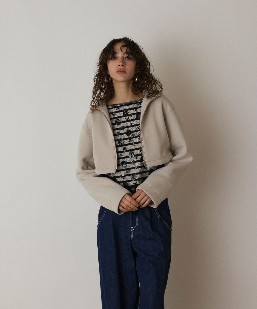 GRACE CONTINENTAL パーカーコンビトレンチ 