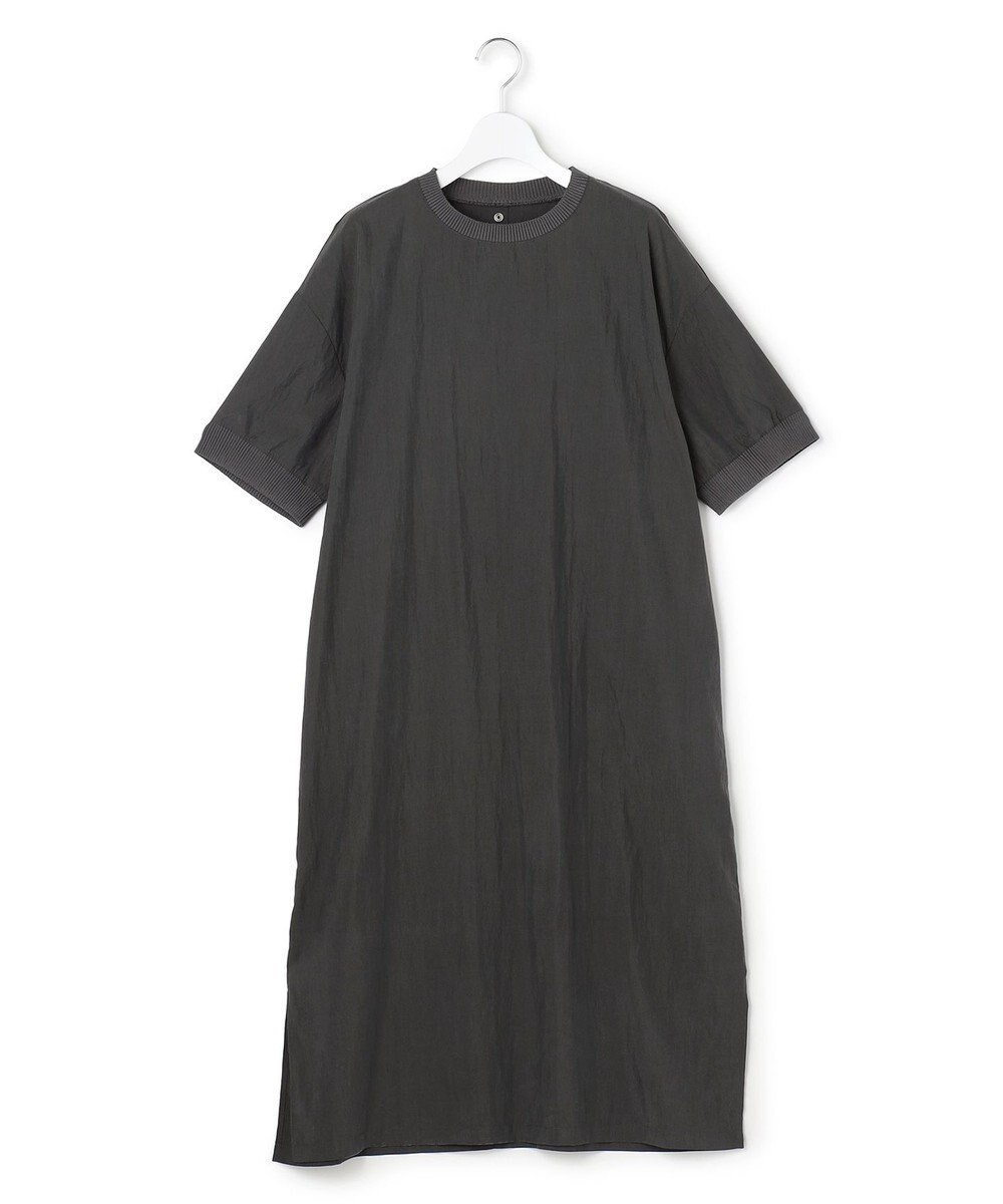 J.PRESS YORK STREET 【WOMEN】リヨセルコットン ニットコンビ ワンピース 