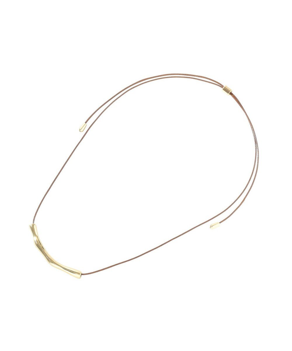 YECCA VECCA パイプコードネックレス 