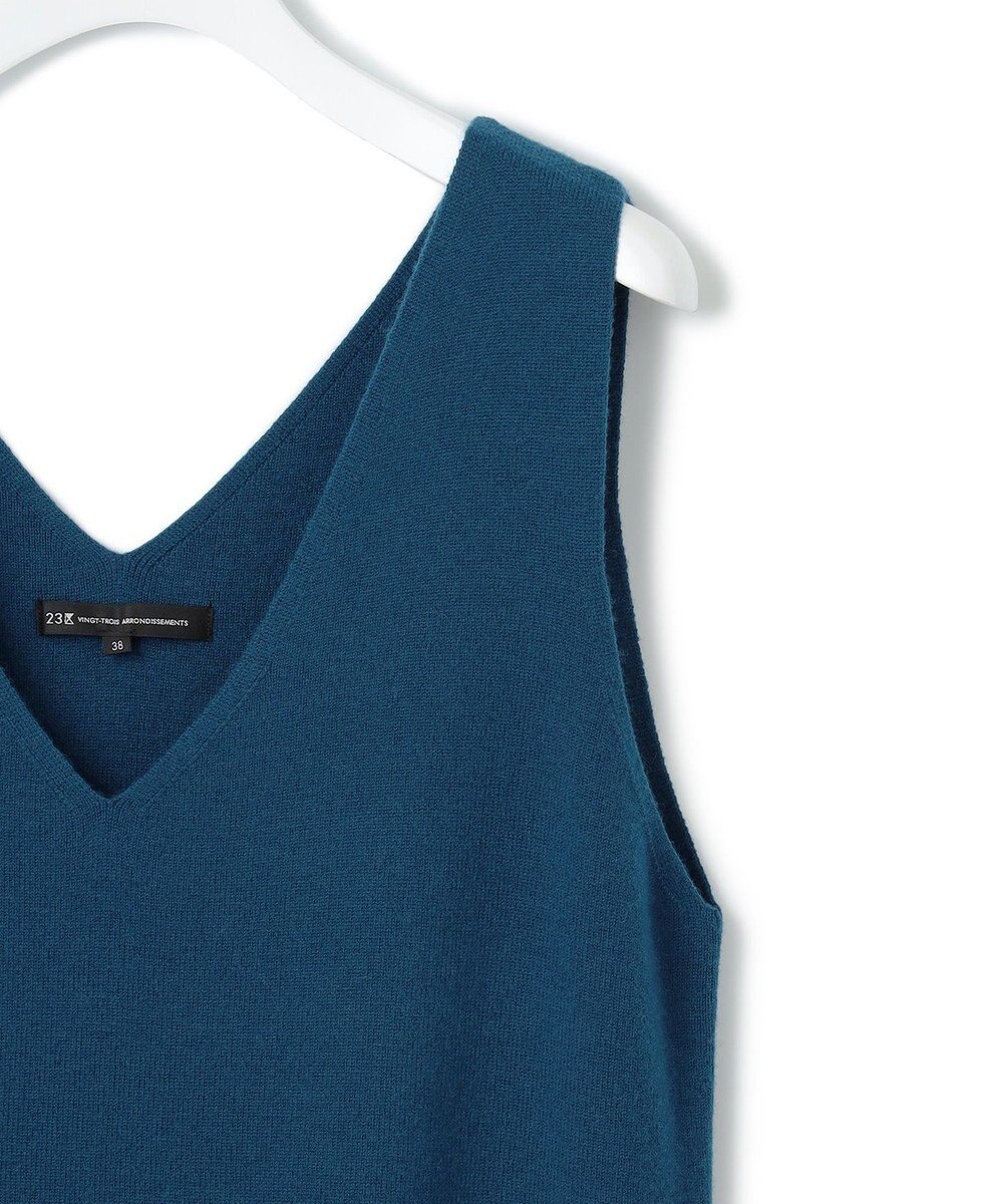 23区 S 【洗える】レイヤードニットツイン ワンピース 