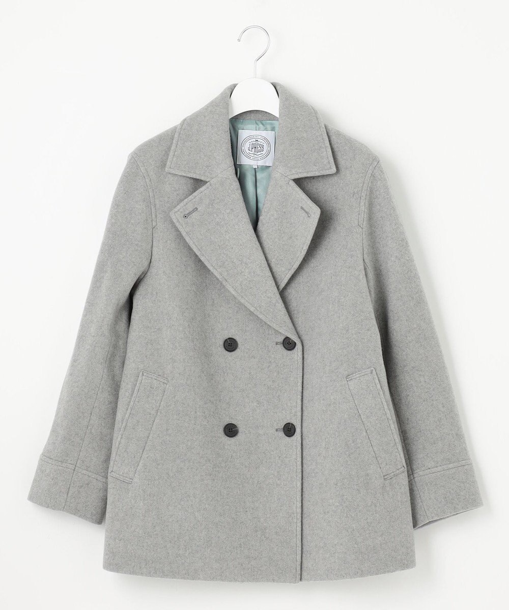 J.PRESS LADIES Jackal 140sソフトメルトン Pコート 