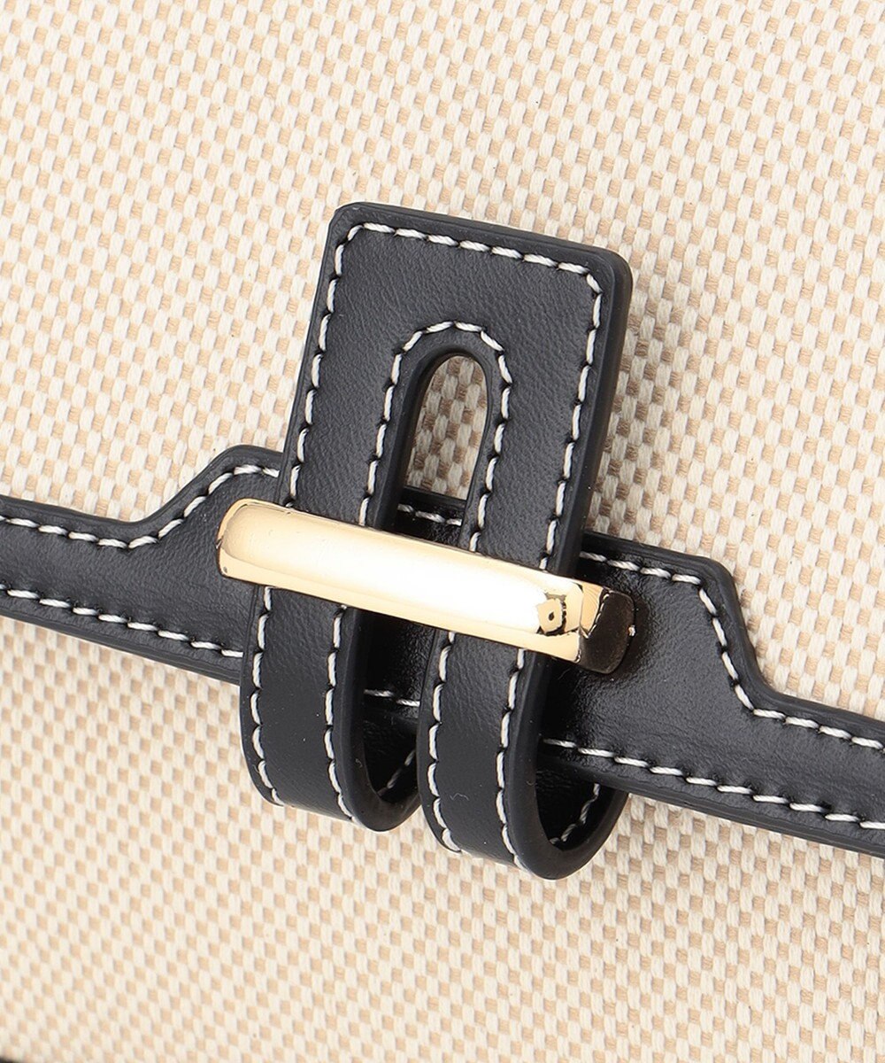 23区 【CLASSY.6月号掲載】キャンバスコンビ ショルダーバッグ 