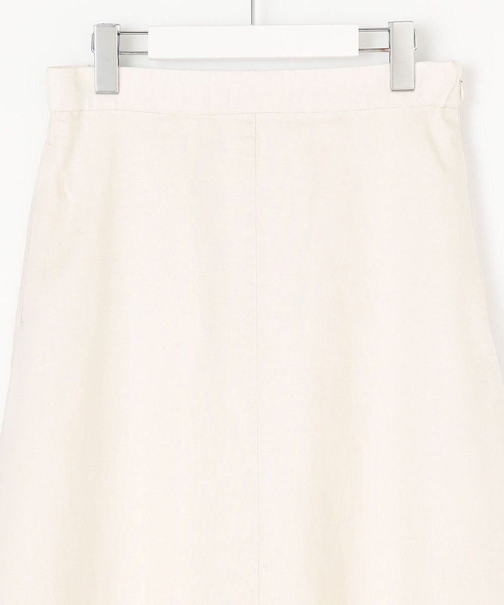 自由区 【XSサイズ～/洗える/セット可】エンブロイダリーリネン フレアスカート 