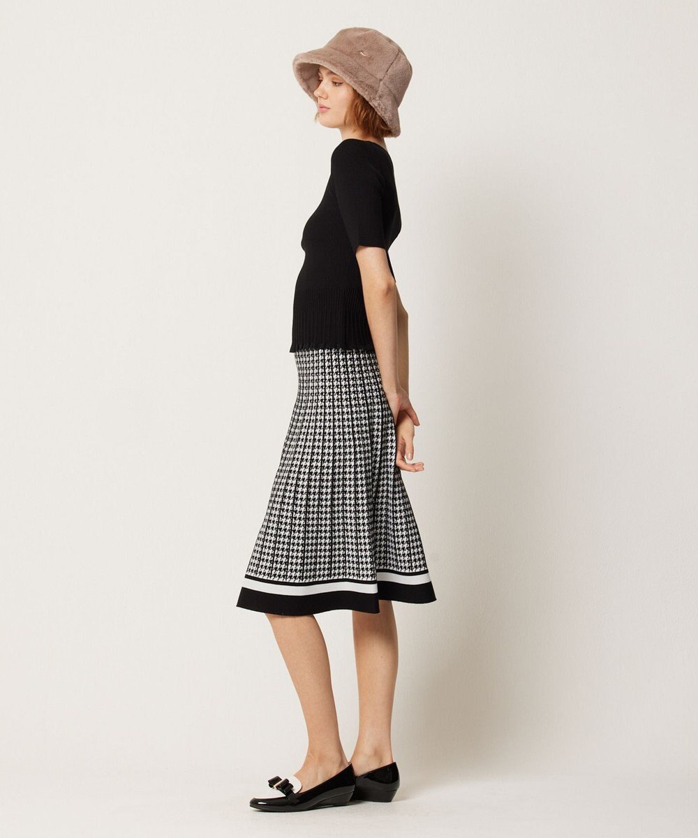TOCCA 【洗える】RESONATE 千鳥柄スカート 