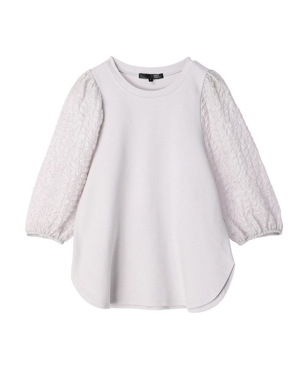 Green Parks ・ＳＵＧＡＲ　ＳＰＯＯＮ　シャーリング袖プルオーバー 