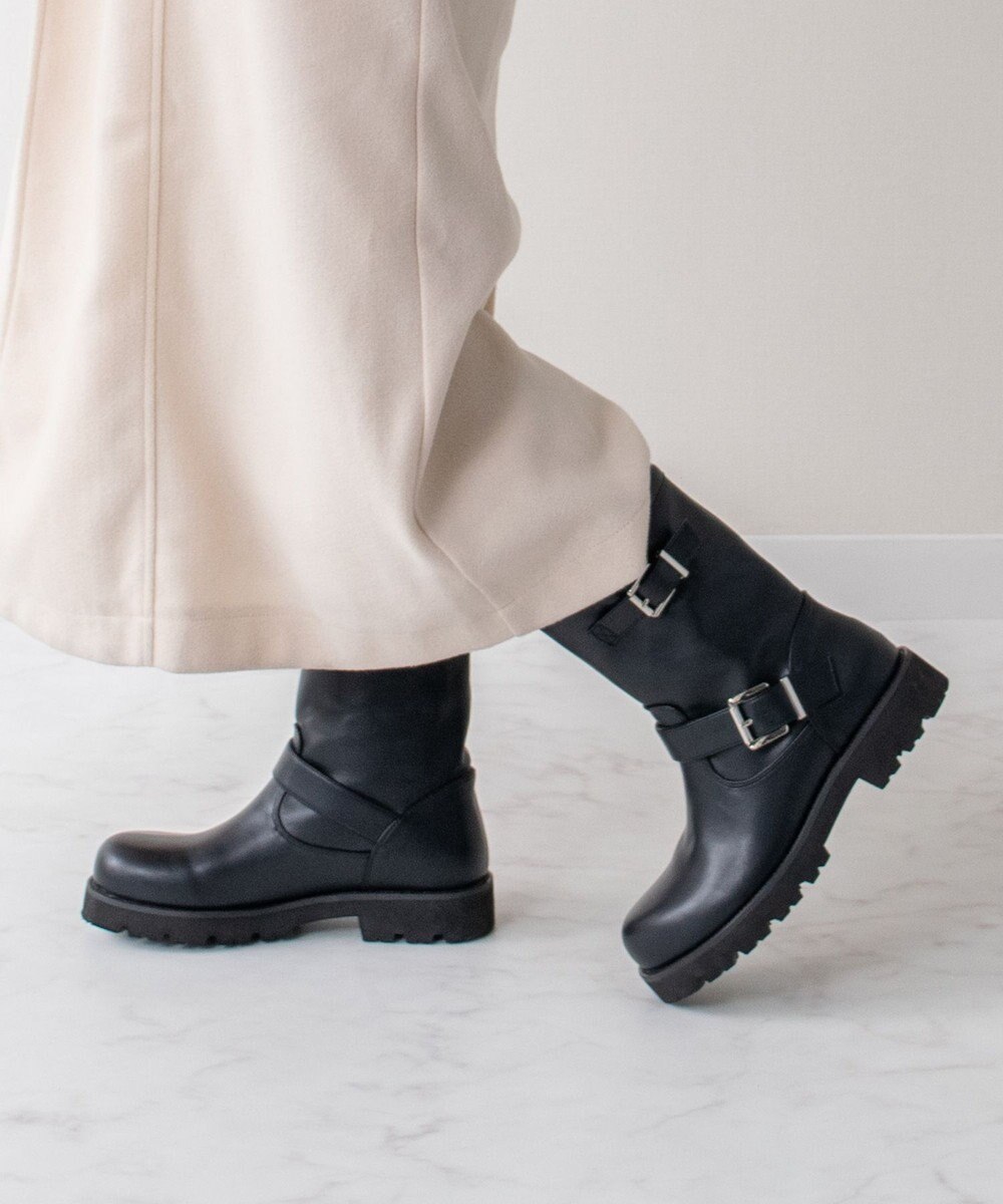 Bridget Birkin 【Bridget Birkin】オブリークトウエンジニアブーツ 