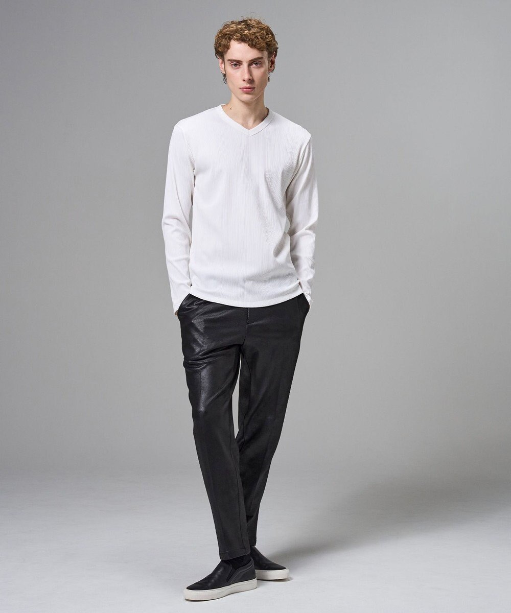 JOSEPH HOMME テックリブジャージー　Vネックカットソー 