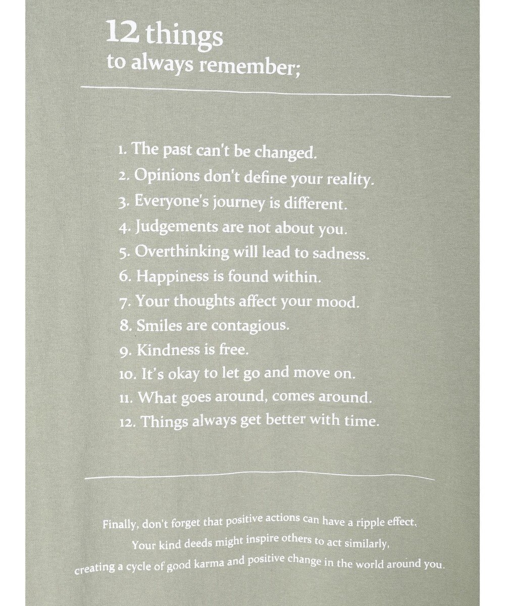 CRAFT STANDARD BOUTIQUE 12things TEE 