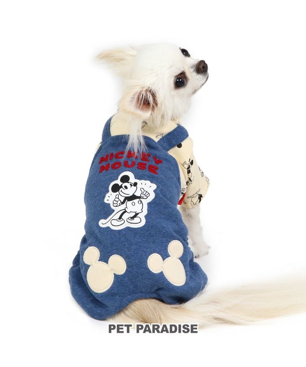 PET PARADISE ディズニー ミッキーマウス ロンパース 《トレジャー柄》【小型犬】 水色