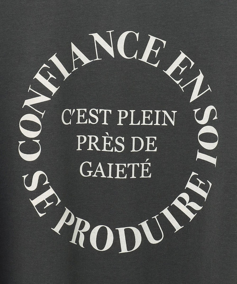 ANY フレンチスリーブロゴTシャツ 