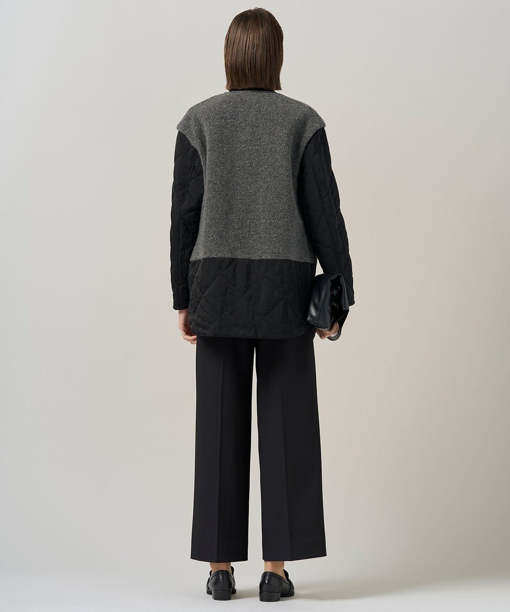 ICB 【洗える】 トリアセボディシェルピーチ ワイドパンツ 