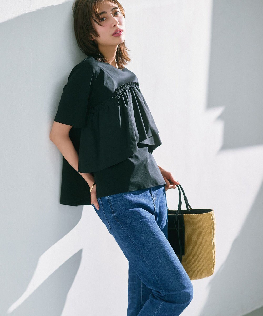 23区 【洗える】23区DENIM ボーイズテーパード パンツ 