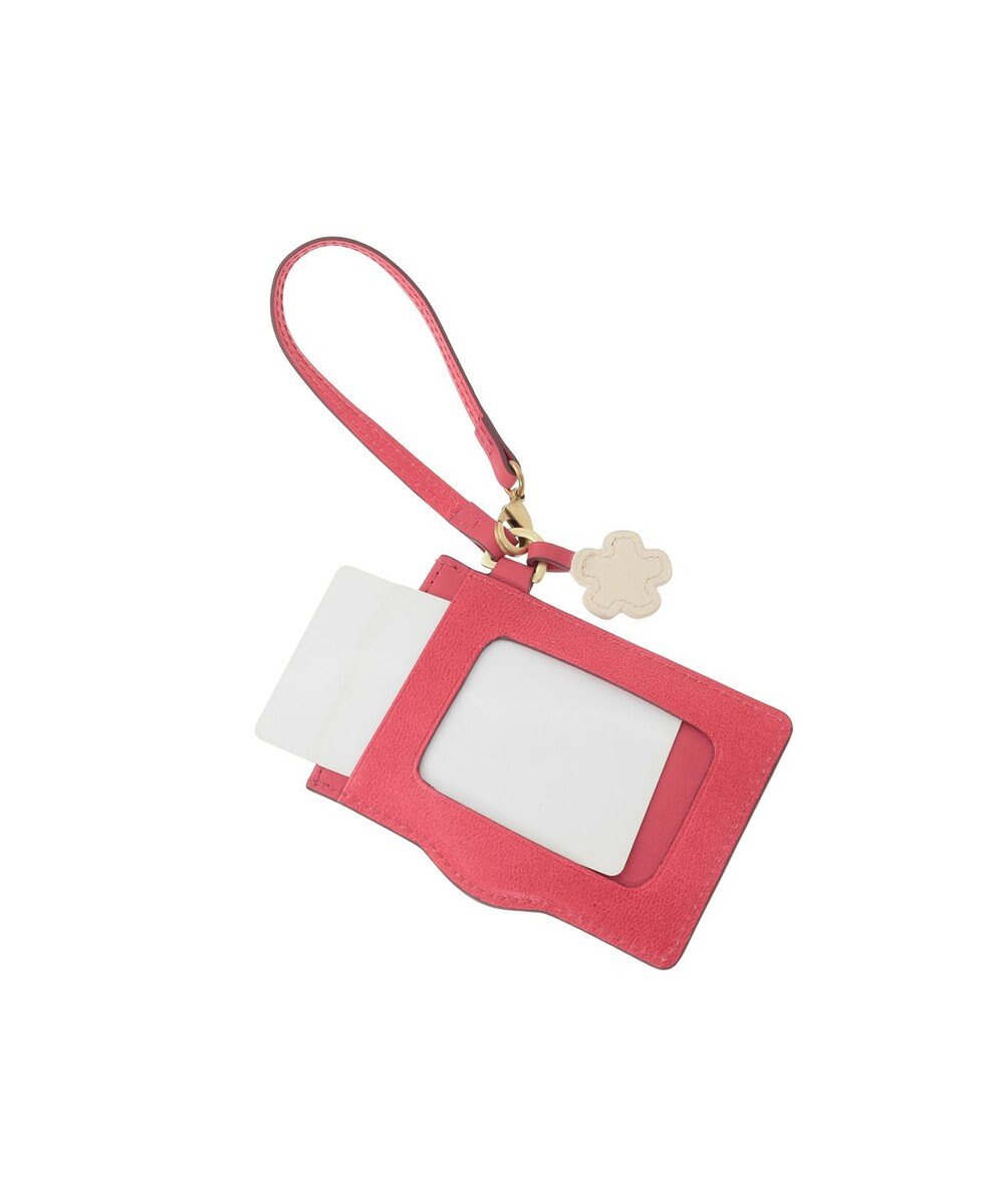 genten フルーツマーケット はみ出しパスケース「いちご」 