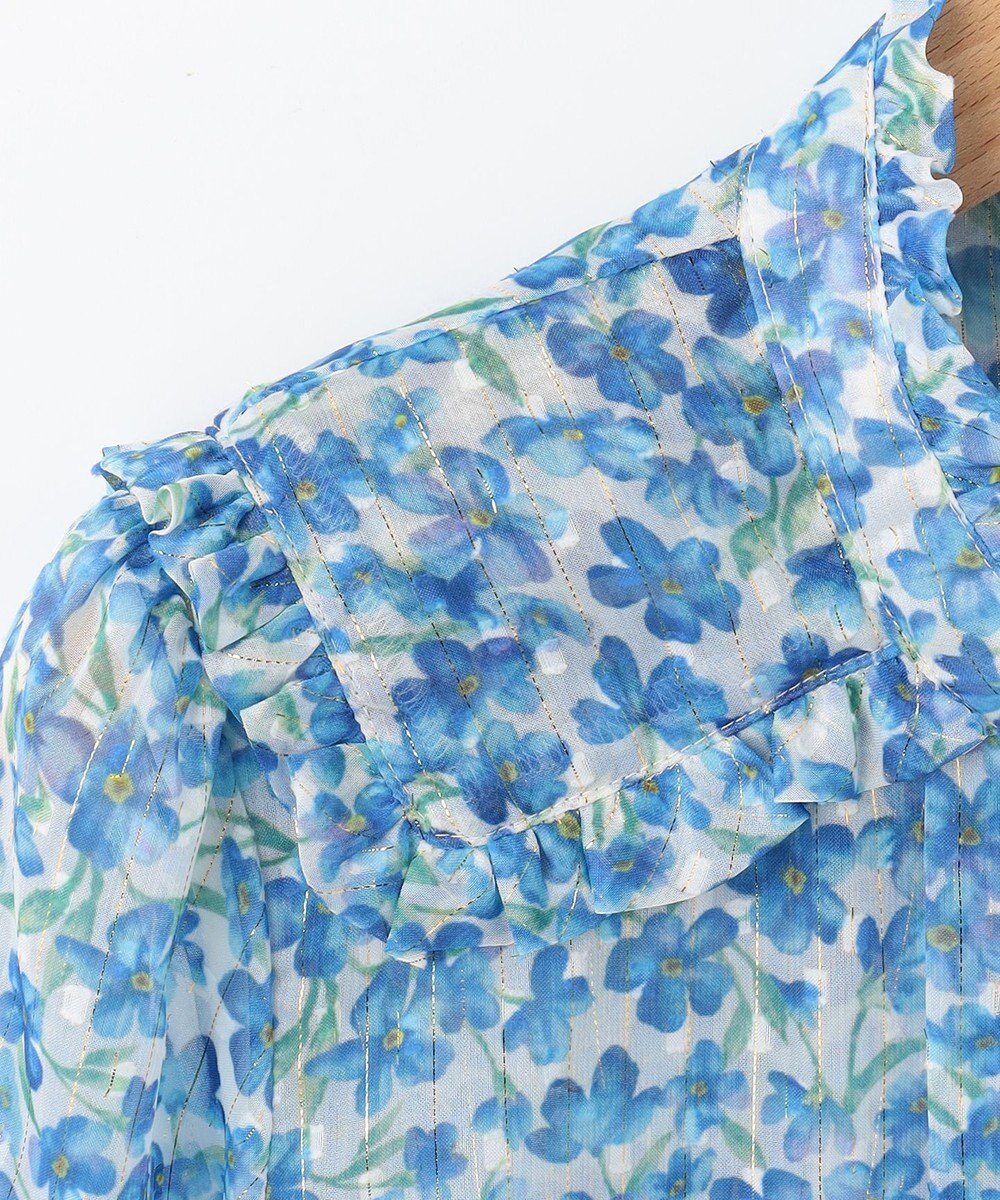 組曲 【23SS】ヴィンテージフラワープリント ブラウス 