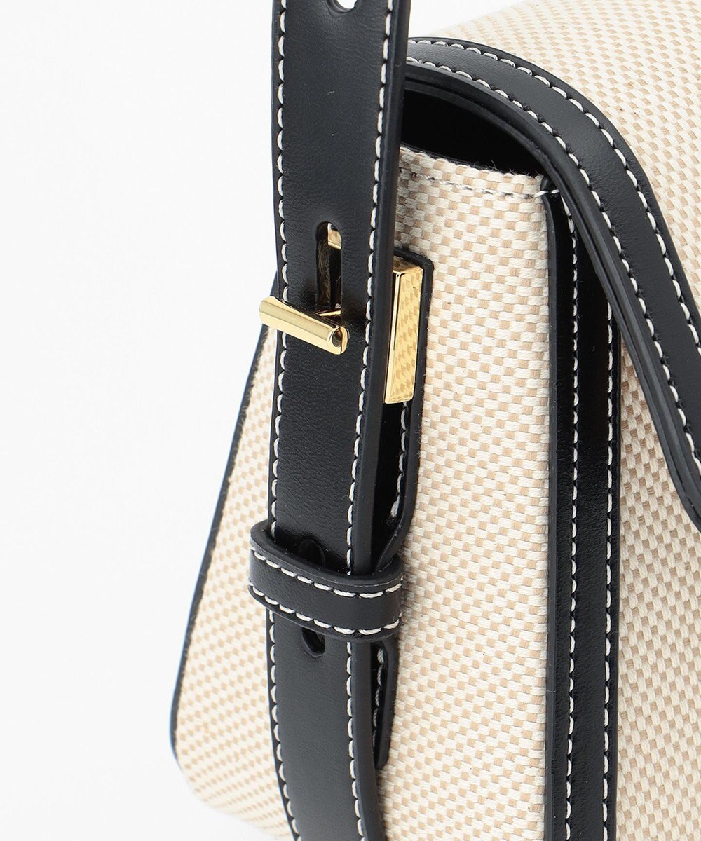 23区 【CLASSY.6月号掲載】キャンバスコンビ ショルダーバッグ 