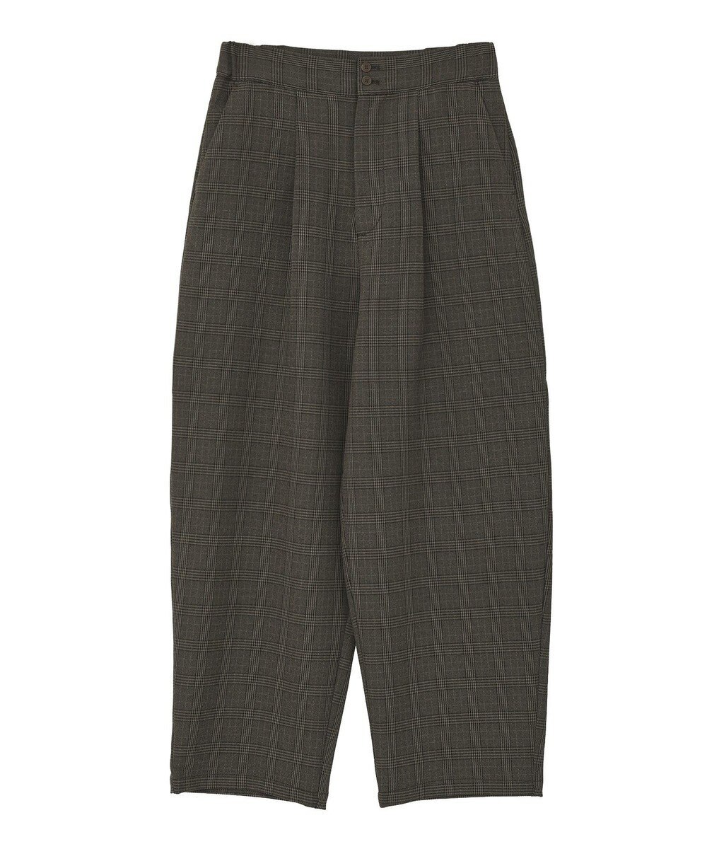 AMERICAN HOLIC ウールライクカーブスラックスパンツ 