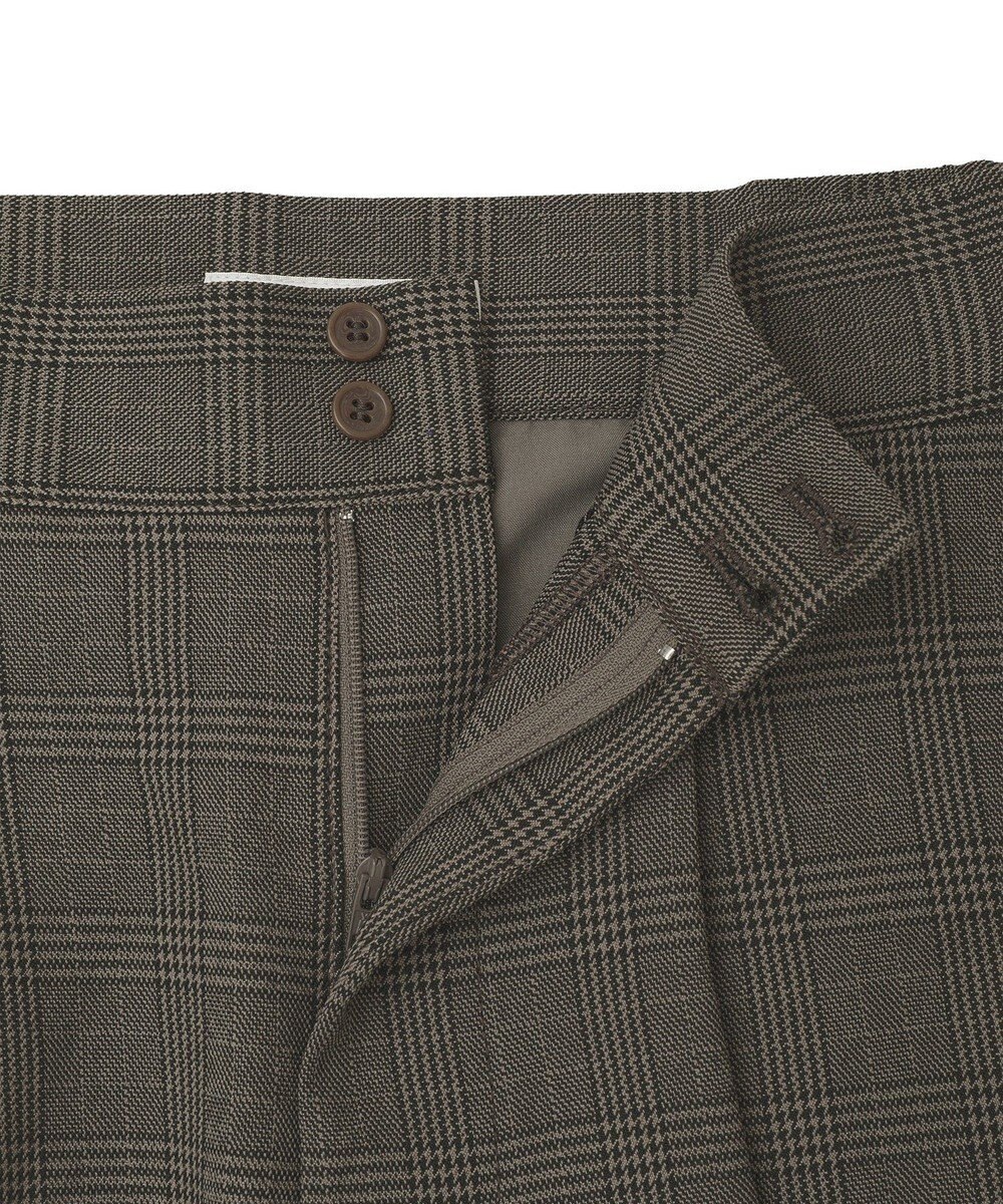 AMERICAN HOLIC ウールライクカーブスラックスパンツ 